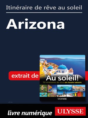 cover image of Itinéraire de rêve au soleil--Arizona